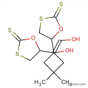 Molecular Structure of 200880-51-9 (1,3-Oxathiolane-2-thione,
5,5'-[(2,2-dimethyl-1,3-propanediyl)bis(oxymethylene)]bis-)