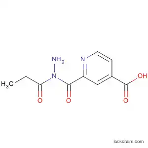 4-Pyridinecarboxylic acid, 2-(1-oxopropyl)hydrazide