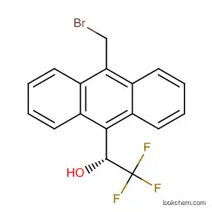 Molecular Structure of 69632-09-3 (9-Anthracenemethanol, 10-(bromomethyl)-a-(trifluoromethyl)-, (R)-)