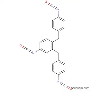 Molecular Structure of 74722-71-7 (Benzene, 4-isocyanato-1,2-bis[(4-isocyanatophenyl)methyl]-)