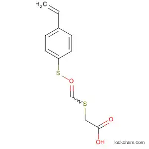 Molecular Structure of 79631-31-5 (Acetic acid, [[(4-ethenylphenyl)thioxomethyl]thio]-)