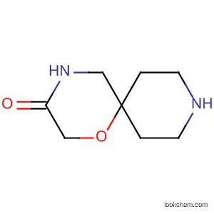 Molecular Structure of 84243-25-4 (1-Oxa-4,9-diazaspiro[5.5]undecan-3-one)