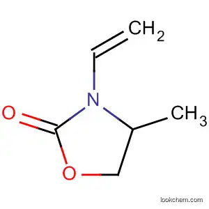 Molecular Structure of 89464-36-8 (2-Oxazolidinone, 3-ethenyl-4-methyl-)