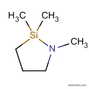 Molecular Structure of 89585-40-0 (1-Aza-2-silacyclopentane, 1,2,2-trimethyl-)