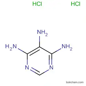 Molecular Structure of 99749-52-7 (4,5,6-Pyrimidinetriamine, dihydrochloride)