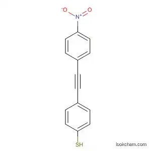 Molecular Structure of 204395-69-7 (Benzenethiol, 4-[(4-nitrophenyl)ethynyl]-)