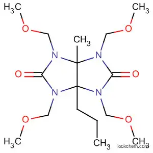 Molecular Structure of 220140-29-4 (Imidazo[4,5-d]imidazole-2,5(1H,3H)-dione,
tetrahydro-1,3,4,6-tetrakis(methoxymethyl)-3a-methyl-6a-propyl-)