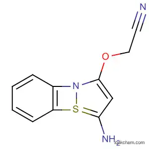 Molecular Structure of 221559-73-5 (Acetonitrile, [(5-amino-1,2-benzisothiazol-3-yl)oxy]-)