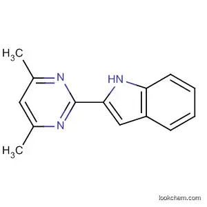 Molecular Structure of 264891-59-0 (1H-Indole, 2-(4,6-dimethyl-2-pyrimidinyl)-)