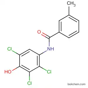 Molecular Structure of 314751-33-2 (Benzamide, 3-methyl-N-(2,3,5-trichloro-4-hydroxyphenyl)-)