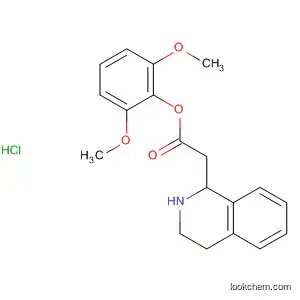 Molecular Structure of 375399-33-0 (2(1H)-Isoquinolineacetic acid, 3,4-dihydro-, 2,6-dimethoxyphenyl ester,
hydrochloride)