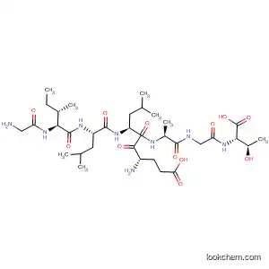 Molecular Structure of 377725-81-0 (L-Threonine,
glycyl-L-isoleucyl-L-leucyl-L-a-glutamyl-L-leucyl-L-alanylglycyl-)