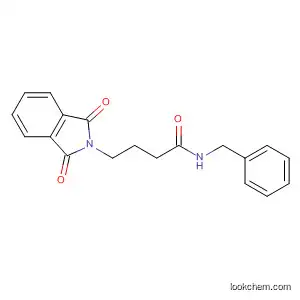 Molecular Structure of 382652-62-2 (2H-Isoindole-2-butanamide, 1,3-dihydro-1,3-dioxo-N-(phenylmethyl)-)