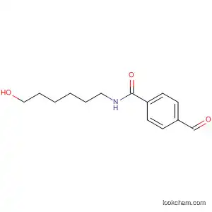 Molecular Structure of 392656-94-9 (Benzamide, 4-formyl-N-(6-hydroxyhexyl)-)