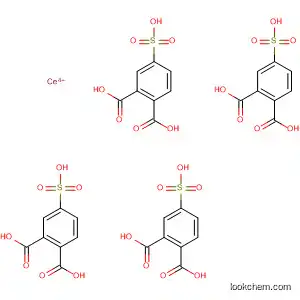 Molecular Structure of 393861-44-4 (1,2-Benzenedicarboxylic acid, 4-sulfo-, cerium(4+) salt (4:1))