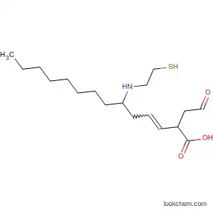 Molecular Structure of 394234-05-0 (Butanoic acid, 4-[(2-mercaptoethyl)amino]dodecenyl-4-oxo-)