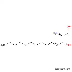 Molecular Structure of 395655-20-6 (4-Tetradecene-1,3-diol, 2-amino-, (2S,3R)-)