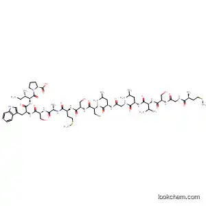 Molecular Structure of 396131-24-1 (L-Proline,
L-methionylglycyl-L-seryl-L-valyl-L-leucylglycyl-L-leucyl-L-cysteinyl-L-seryl-L-
methionyl-L-alanyl-L-seryl-L-tryptophyl-L-isoleucyl-)