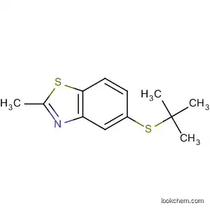 Molecular Structure of 396653-28-4 (Benzothiazole, 5-[(1,1-dimethylethyl)thio]-2-methyl-)