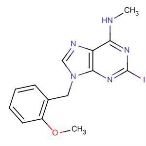 2-Iodo-9-(2-methoxybenzyl)-N6-methyladenine hydrochloride