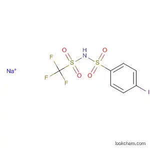 Molecular Structure of 396733-80-5 (Benzenesulfonamide, 4-iodo-N-[(trifluoromethyl)sulfonyl]-, sodium salt)