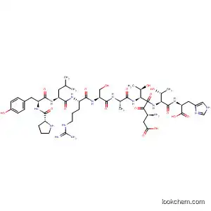 Molecular Structure of 397247-29-9 (L-Histidine,
L-prolyl-L-tyrosyl-L-leucyl-L-arginyl-L-seryl-L-alanyl-L-a-aspartyl-L-threonyl-L
-threonyl-)