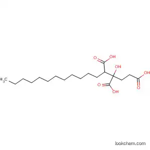 Molecular Structure of 397303-57-0 (1,3,4-Hexadecanetricarboxylic acid, 3-hydroxy-)