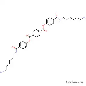 Molecular Structure of 397333-46-9 (1,4-Benzenedicarboxylic acid,
bis[4-[[(6-aminohexyl)amino]carbonyl]phenyl] ester)