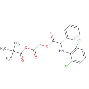 Benzeneacetic acid, 2-[(2,6-dichlorophenyl)amino]-, 2-(2,2-dimethyl-1-oxopropoxy)-2-oxoethyl ester