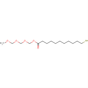 Undecanoic acid, 11-mercapto-, [(methoxymethoxy)methoxy]methyl ester
