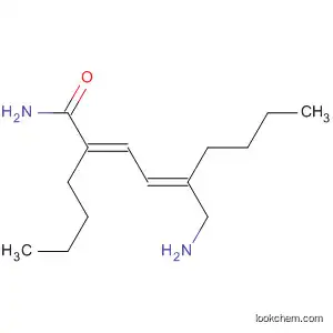 Molecular Structure of 398125-82-1 (2,4-Nonadienamide, 5-(aminomethyl)-2-butyl-, (2E,4E)-)