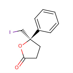 2(3H)-Furanone, dihydro-5-(iodomethyl)-5-phenyl-, (5R)-