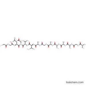 Molecular Structure of 398509-88-1 (Glycine,L-alanylglycyl-L-alanyl-L-alanyl-L-alanyl-L-alanylglycyl-L-alanyl-L-valyl-L-valylglycylglycyl-L-leucyl-)