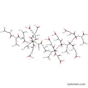 Molecular Structure of 399534-88-4 (L-Leucine,
L-leucyl-L-leucyl-L-leucyl-L-a-glutamyl-L-a-glutamyl-L-a-glutamyl-L-isoleuc
yl-L-cysteinyl-L-alanyl-L-a-aspartyl-L-a-aspartyl-L-leucyl-L-a-aspartylglycyl
-L-a-glutamyl-L-leucyl-L-a-aspartylglycyl-)