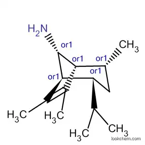 Molecular Structure of 399555-59-0 (Bicyclo[3.2.1]oct-6-en-8-amine, 2,6,7-trimethyl-4-(1-methylethyl)-,
(1R,2R,4R,5S,8R)-rel-)