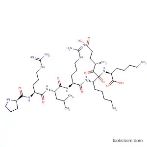 Molecular Structure of 399558-21-5 (L-Lysine, L-prolyl-L-arginyl-L-leucyl-L-arginyl-L-a-glutamyl-L-lysyl-)