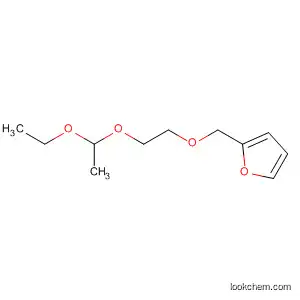 Molecular Structure of 399559-14-9 (Furan, 2-[[2-(1-ethoxyethoxy)ethoxy]methyl]-)