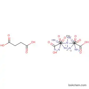 Molecular Structure of 399567-24-9 (Butanedioic acid, compd. with N,N-dimethylimidodicarbonimidic
diamide (1:1))