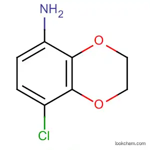 Molecular Structure of 399597-59-2 (1,4-Benzodioxin-5-amine, 8-chloro-2,3-dihydro-)