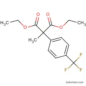 Molecular Structure of 400009-77-0 (Propanedioic acid, methyl[4-(trifluoromethyl)phenyl]-, diethyl ester)