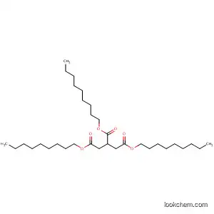 Molecular Structure of 10003-67-5 (1,2,3-Propanetricarboxylic acid, trinonyl ester)