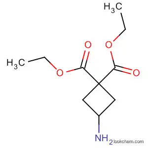 Molecular Structure of 102879-62-9 (1,1-Cyclobutanedicarboxylic acid, 3-amino-, diethyl ester)