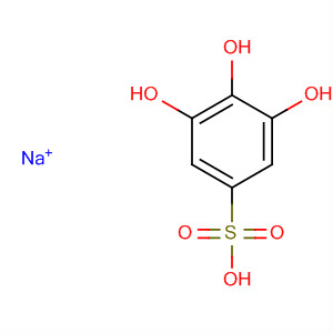 Molecular Structure of 116394-39-9 (Benzenesulfonic acid, 3,4,5-trihydroxy-, monosodium salt)