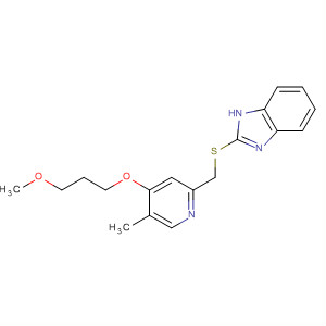 1H-Benzimidazole, 2-[[[4-(3-methoxypropoxy)-5-methyl-2-pyridinyl]methyl]thio]-
