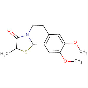 5H-Thiazolo[2,3-a]isoquinolin-3(2H)-one, 6,10b-dihydro-8,9-dimethoxy-2-methyl-