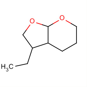 Molecular Structure of 121693-21-8 (4H-Furo[2,3-b]pyran, 3-ethylhexahydro-)