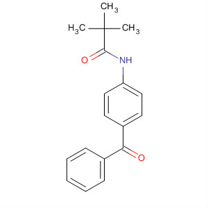 Propanamide, N-(4-benzoylphenyl)-2,2-dimethyl- CAS No  146256-36-2