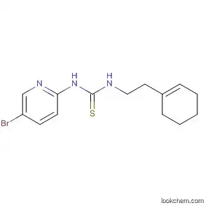 Molecular Structure of 149486-68-0 (Thiourea, N-(5-bromo-2-pyridinyl)-N'-[2-(1-cyclohexen-1-yl)ethyl]-)