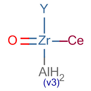 Molecular Structure of 156349-07-4 (Aluminum cerium yttrium zirconium oxide)