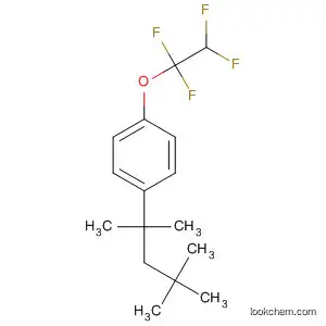 Molecular Structure of 163036-61-1 (Benzene, 1-(1,1,2,2-tetrafluoroethoxy)-4-(1,1,3,3-tetramethylbutyl)-)